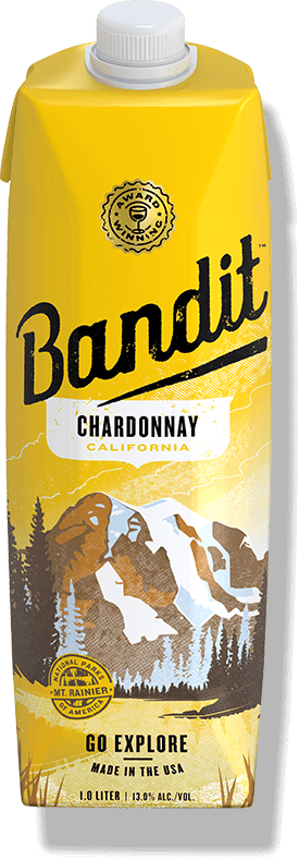Bandit Chardonnay Bottle Shot