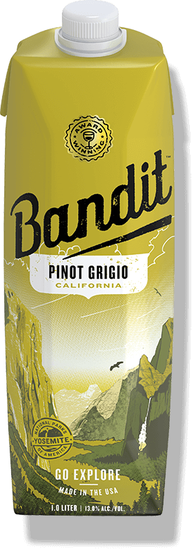 Bandit Pinot Grigio Bottle Shot